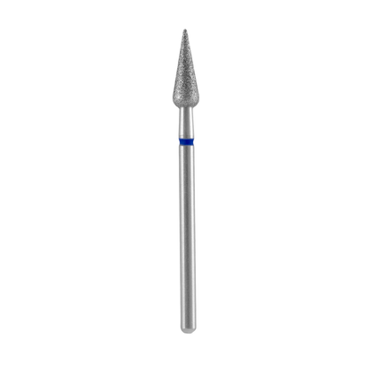 Staleks Diamantfräse "Spitzbirne" Blau, Durchmesser 4 Mm / Arbeitsteil 12 Mm