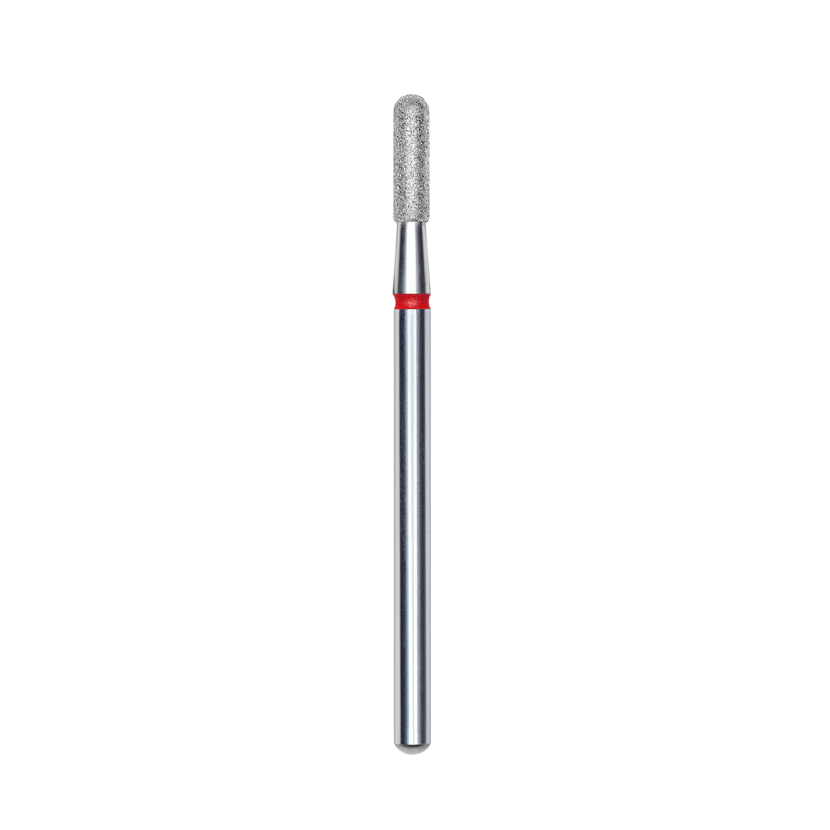 Staleks Diamantfräse "Runder Zylinder" Rot, Durchmesser 2.3mm / Arbeitsteil 8mm