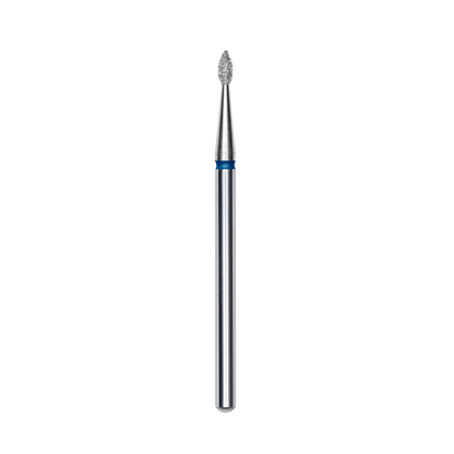 Diamantfräse "Tropfen" Blau, Durchmesser 1.6 Mm / Arbeitsteil 4 Mm