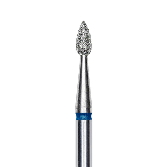 Staleks EXPERT Diamantfräse "Tropfen" Blau, Durchmesser 2.3 Mm / Arbeitsteil 5 Mm