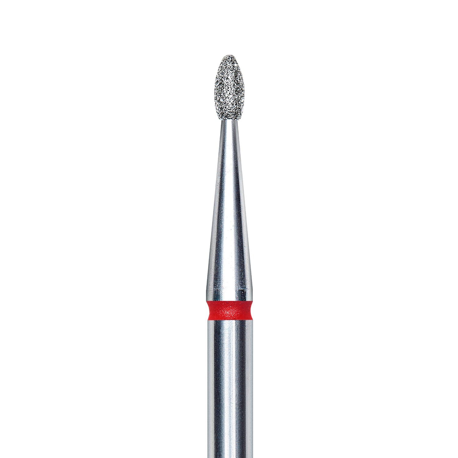 Staleks Diamantfräse "Runde Knospe" Rot, Durchmesser 1.6mm / Arbeitsteil 3.4mm