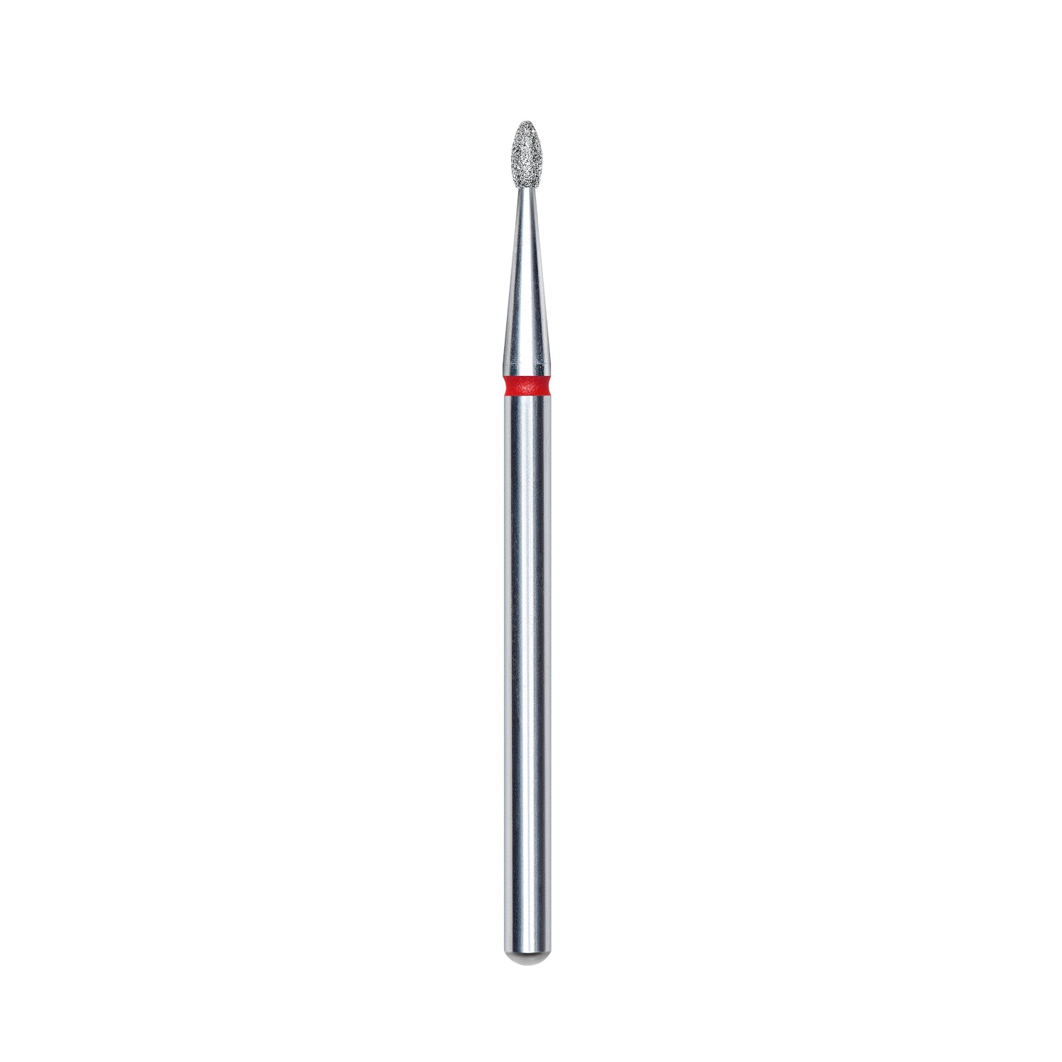 Staleks Diamantfräse "Runde Knospe" Rot, Durchmesser 1.6mm / Arbeitsteil 3.4mm