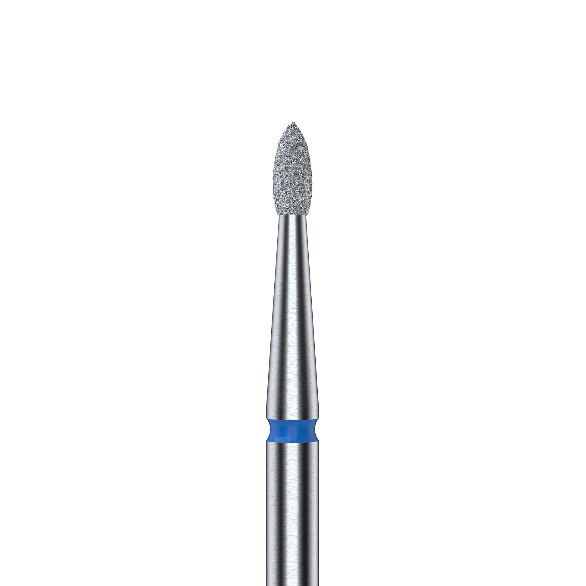Diamantfräser „Spitze Niere“ Blau Staleks EXPERT 1,8×4 mm – Bit für präzise Nagelfalz-Behandlung