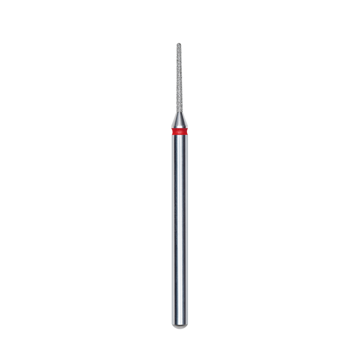 Diamantfräser Nadel  rot, Durchmesser 1mm/Arbeitsteil 10mm