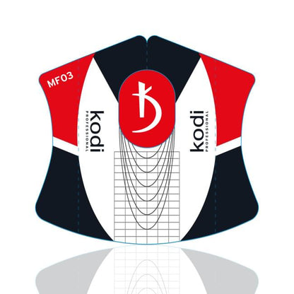 K Professional Set Nagelmodellage-Schablonen MF03 (100 Stk.)