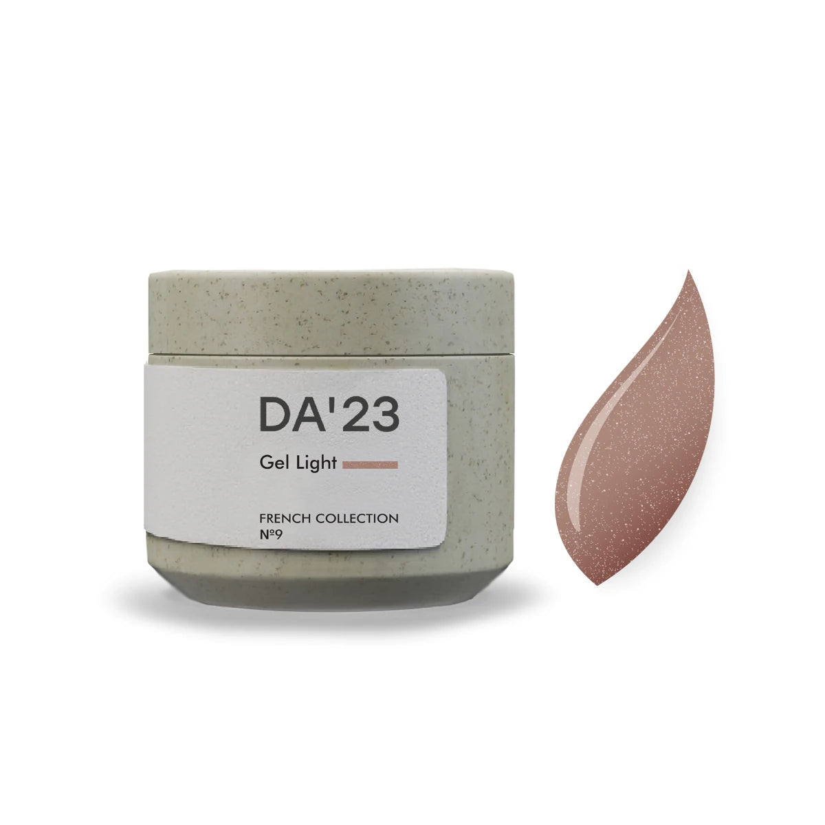 GEL-LIGHT DA’23 French collection №9 15ml – Builder-Gel Dunkelbeige für natürliche & klassische French Looks