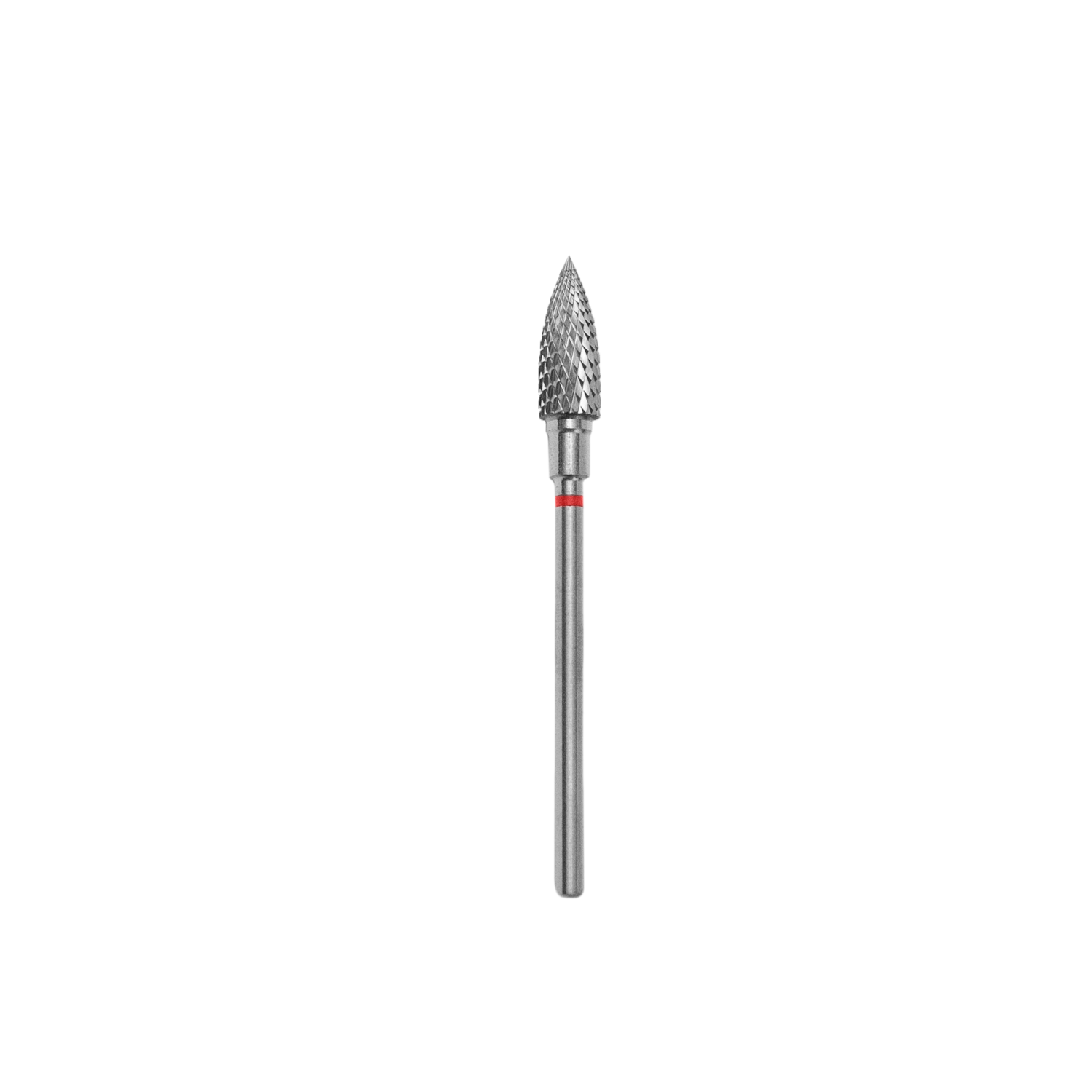 Staleks Hartmetallfräse "Flamme" Rot, Durchmesser 5mm / Arbeitsteil 13.5mm