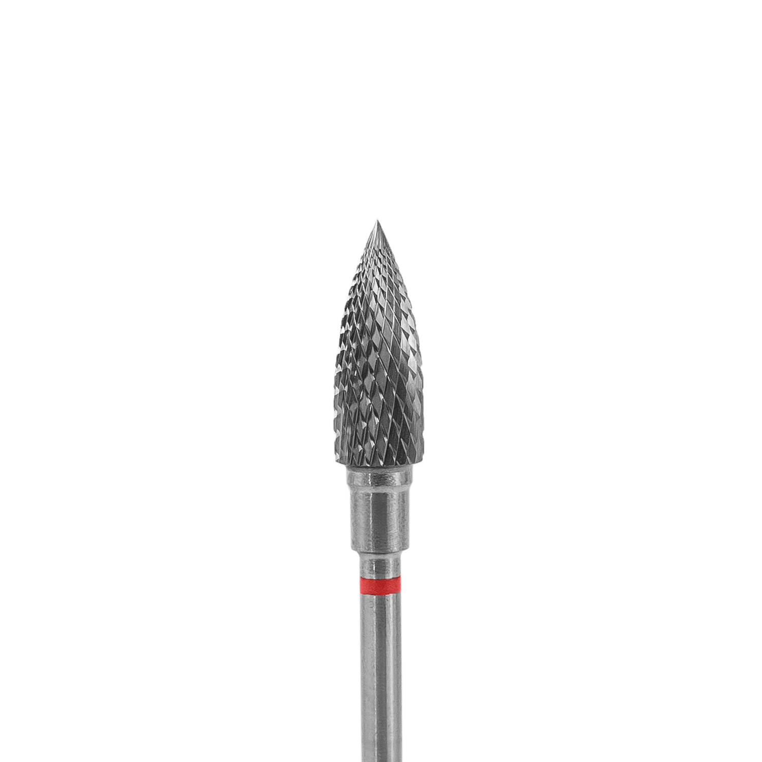 Staleks Hartmetallfräse "Flamme" Rot, Durchmesser 5mm / Arbeitsteil 13.5mm