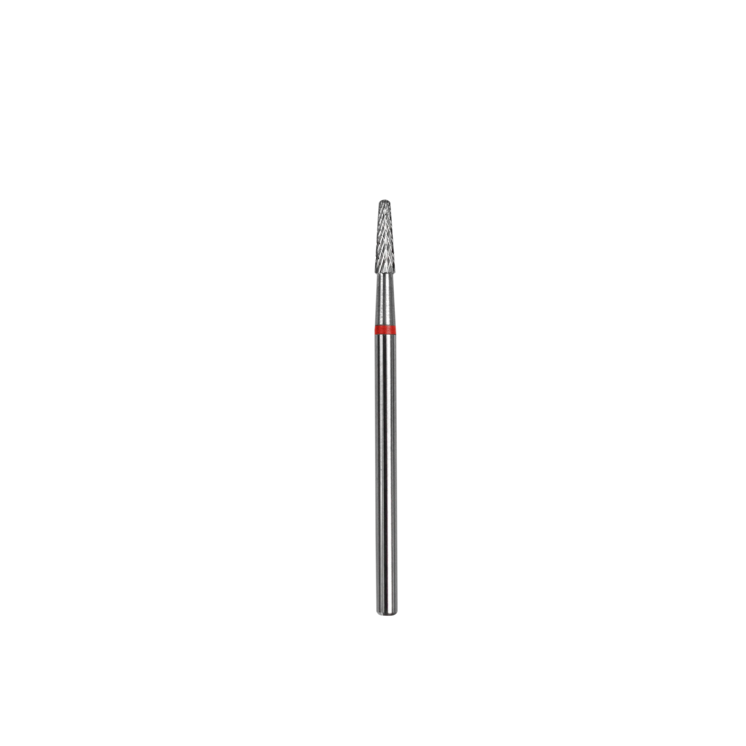 Staleks Hartmetallfräse "Kegel", Rot, Durchmesser 2.3 Mm / Arbeitsbereich 8 Mm