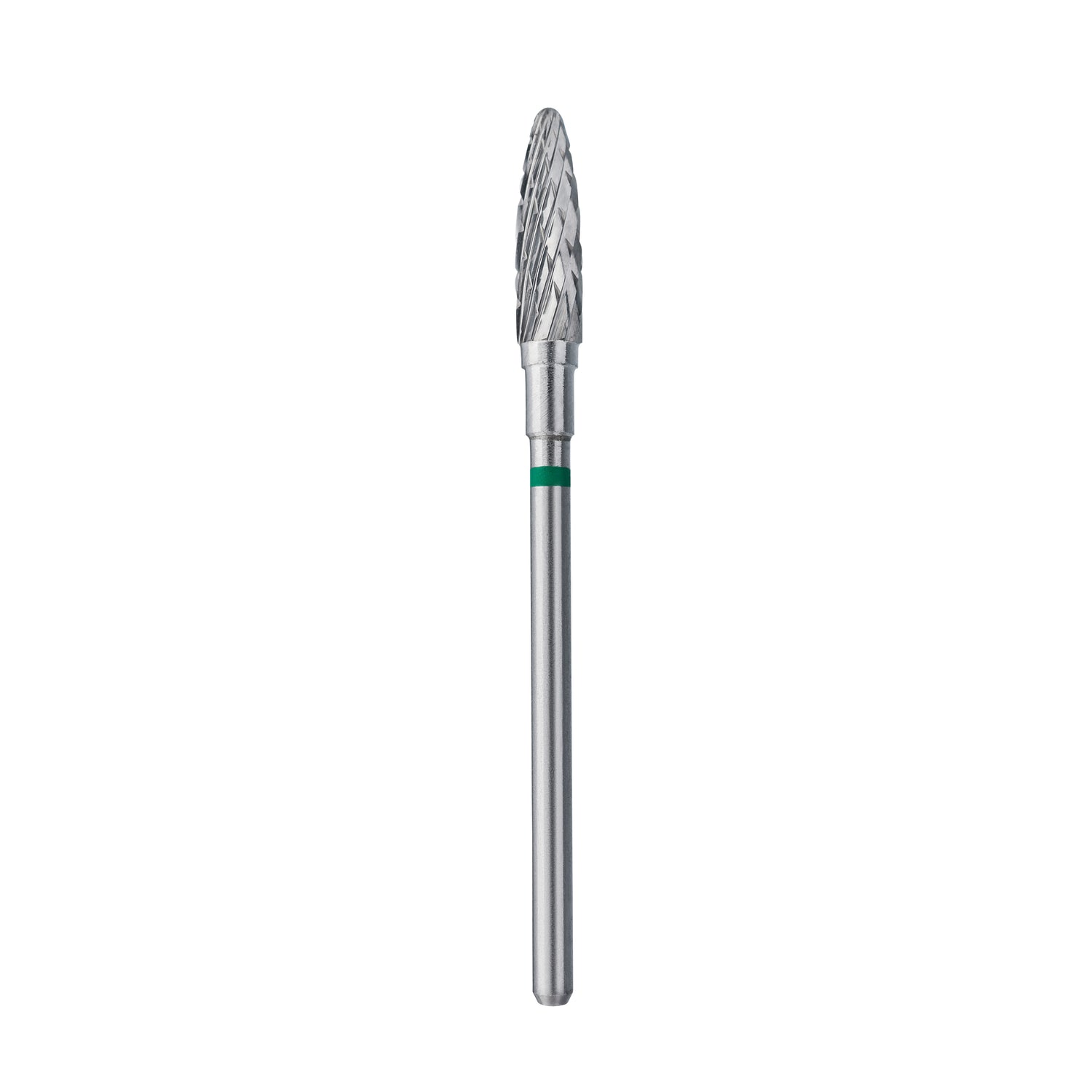 Staleks Hartmetall-Fräse Mais Grün EXPERT Kopfdurchmesser 4 Mm / Arbeitsteil 14 Mm