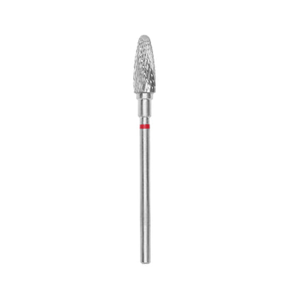 Staleks Hartmetall-Fräse “Mais” Rot 5 mm / Arbeitslänge 13 mm – Maniküre