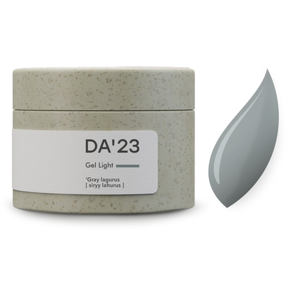DA’23 Gel Light Gray Lagurus 15-30ml – Modelliergel Grau-Blau für Nagelaufbau & Verstärkung