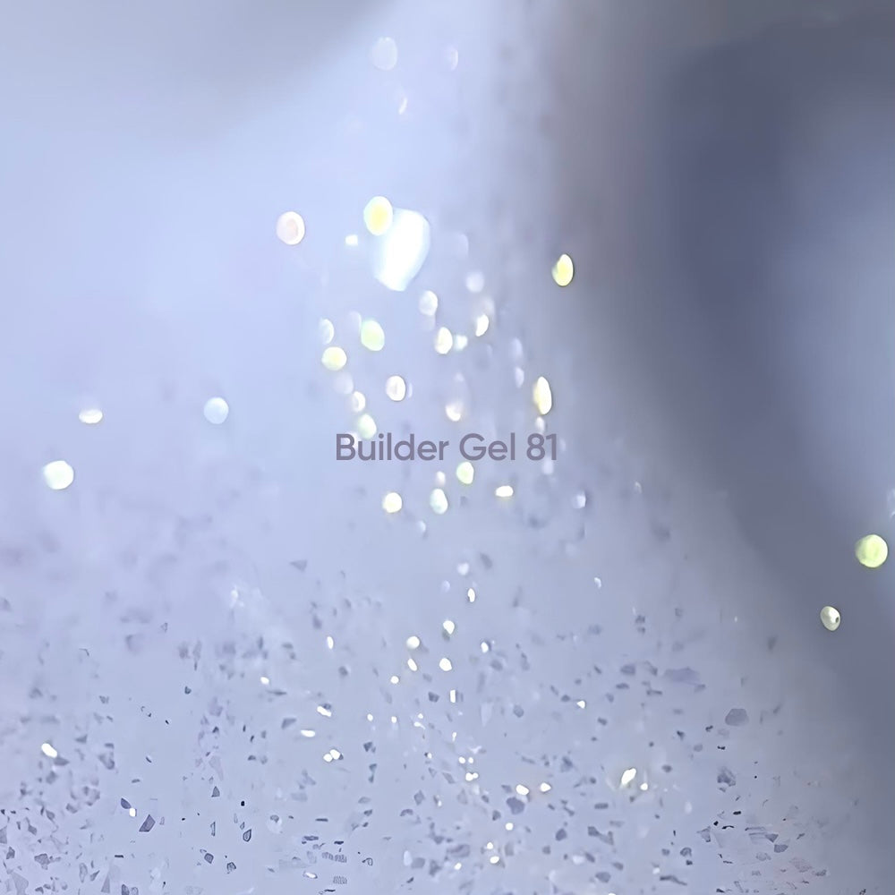 NAILSOFTHEDAY Builder gel 81 - milchiges Aufbaugel mit Perleffekt für Nägel, 15g