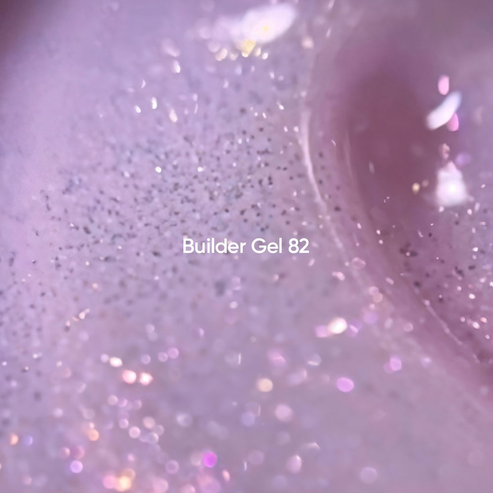 NAILSOFTHEDAY Builder gel 82 - rosa Aufbaugel mit Perleffekt für Nägel, 15g