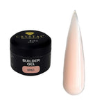 Crystal Builder Gel №61 Peach 15ml – Aufbaugel für natürliche Nägel, sanfter Nude Look & Nagelverlängerung