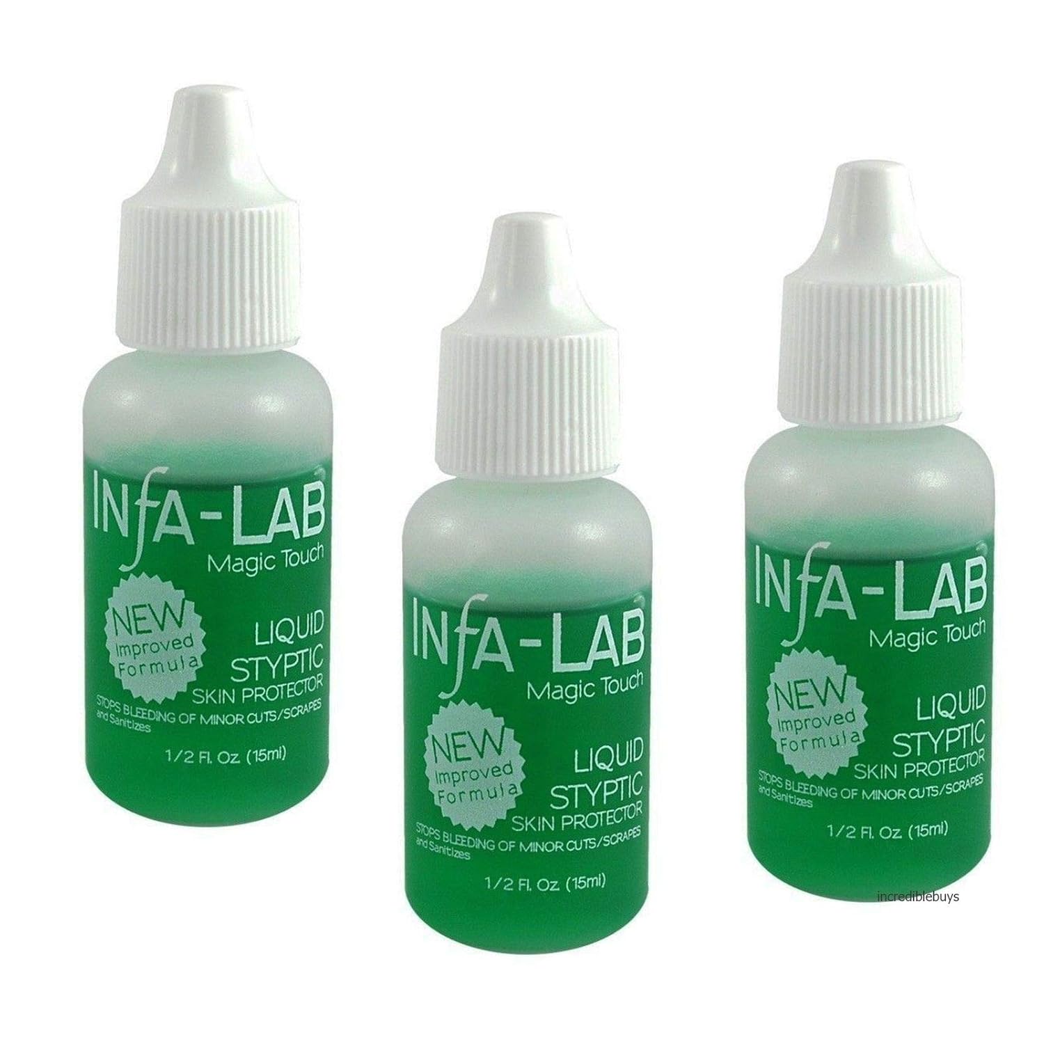 InfaLab Magic Touch Liquid Skin Protector – Blutstopp & Hautschutz für Nagelstudio, Maniküre & Pediküre, Profi Styptic