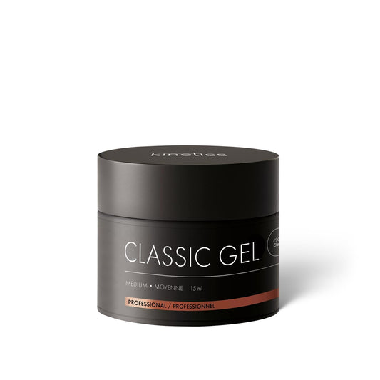 Kinetics Classic Gel Medium #900 Clear – Selbstnivellierendes Aufbaugel für Naturnägel & Verlängerungen 15ml