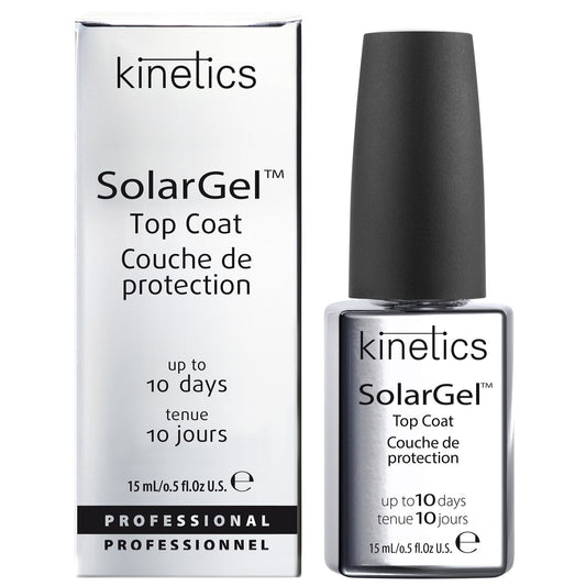 Kinetics SolarGel Top Coat 15ml – SolarGel Überlack für langanhaltenden Glanz