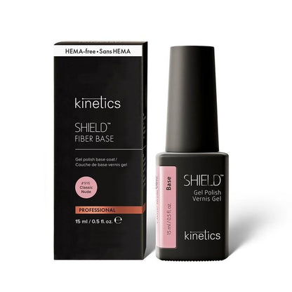 Kinetics SHIELD Fiber Base Classic Nude #916 15ml – Fiberglas-Basis in Nude-Ton, für natürlichen Look und starke Nägel
