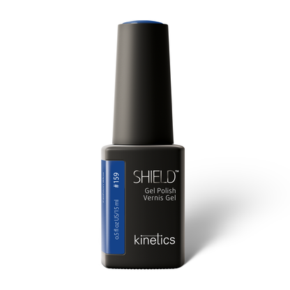Kinetics Shield Gel Polish #159 FASHION BLUE - океанский синий UV гель-лак, HEMA-frei, 15мл