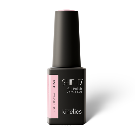 Kinetics Shield Gel Polish #168 PALE PETUNIA – Petunie-Rosa UV-Gellack, HEMA-frei, 15ml