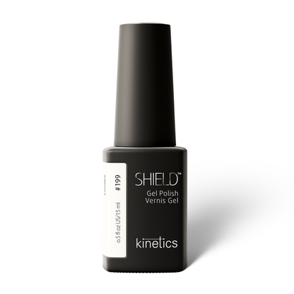 Kinetics Shield Gel Polish #199 LUMIÉRE - слоново‑белый UV гель-лак, HEMA-frei, 15мл