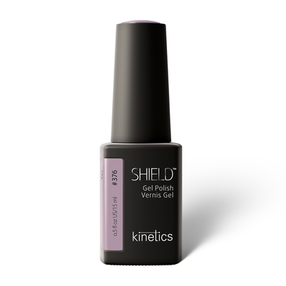 Kinetics Shield Gel Polish #376 EX'S - пастельно‑лиловый UV гель-лак, HEMA-frei, 15мл