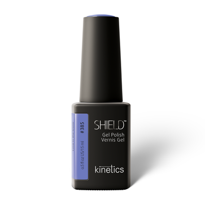 Kinetics Shield Gel Polish #385 LOVE IN THE SNOW - лавандово‑сиреневы UV гель-лак, HEMA-frei, 15мл