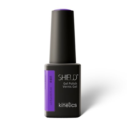 Kinetics SHIELD Gel Polish #401 FREEDOM 15ml – UV Nagellack Lila-Violett, HEMA-frei