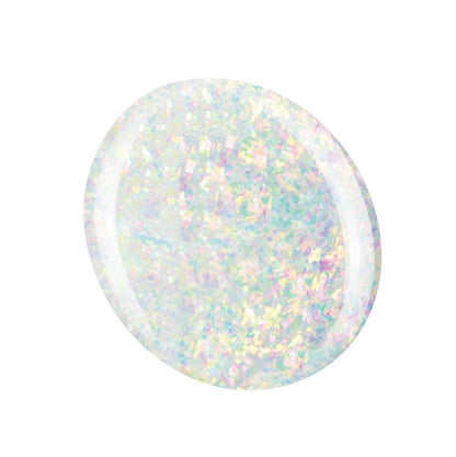 Kinetics SHIELD Gel Polish #445 UNICORN TEARS 15 мл – прозрачный гель-лак с радужным глиттером без HEMA