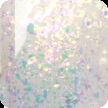 Kinetics SHIELD Gel Polish #445 UNICORN TEARS 15 мл – прозрачный гель-лак с радужным глиттером без HEMA