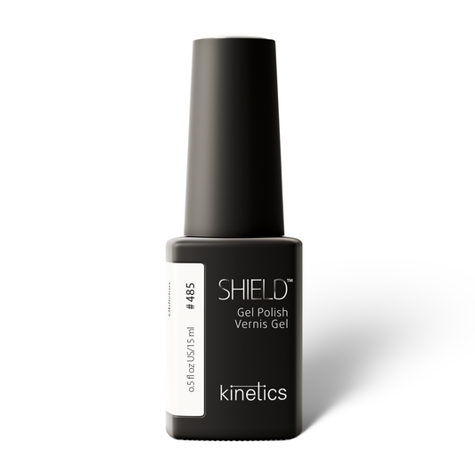 Kinetics SHIELD Gel Polish #485 OBLIVION 15ml – rauchig-weißer UV Nagellack, HEMA-frei
