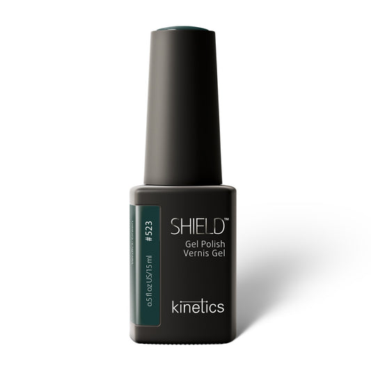 Kinetics SHIELD Gel Polish #523 VERDICT: GREEN 15 ml – UV Nagellack tiefes Grün, HEMA‑frei