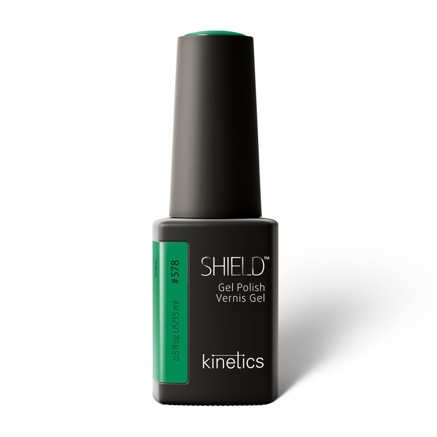 Kinetics SHIELD Gel Polish #578 TRIBE 15ml – UV Nagellack smaragdgrün, HEMA‑frei