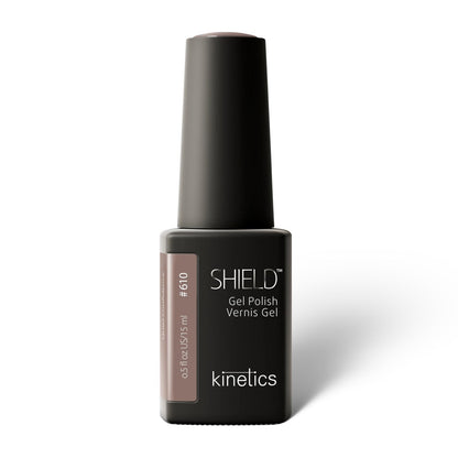 Kinetics SHIELD Gel Polish #610 QUIET CONFIDENCE 15ml – Taupe UV Nagellack, HEMA-frei