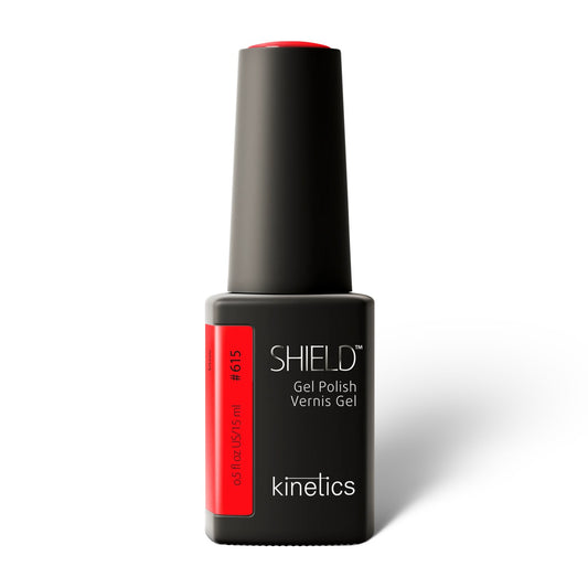 Kinetics SHIELD Gel Polish #615 VOW 15ml – UV Gel Nagellack in Crimson Red, HEMA‑frei
