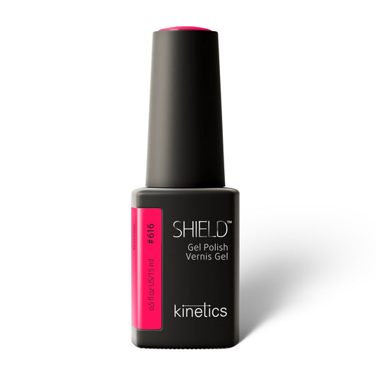 Kinetics SHIELD Gel Polish #616 SUMMER 15ml – UV Nagellack Leuchtendes Pink, HEMA-frei