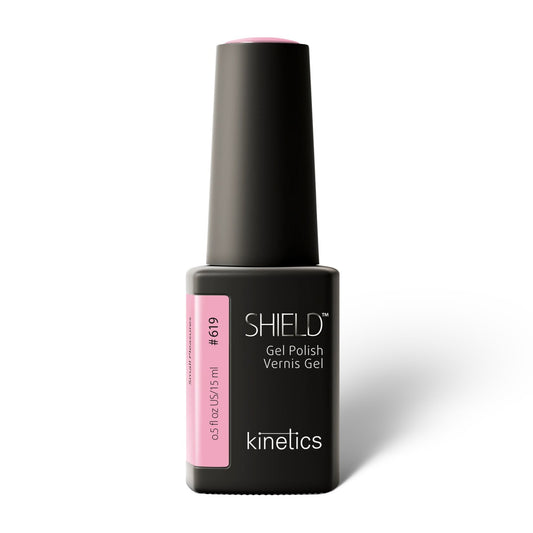 Kinetics SHIELD Gel Polish #619 SMALL PLEASURES 15ml – Fondant Pink UV Nagellack, HEMA-frei