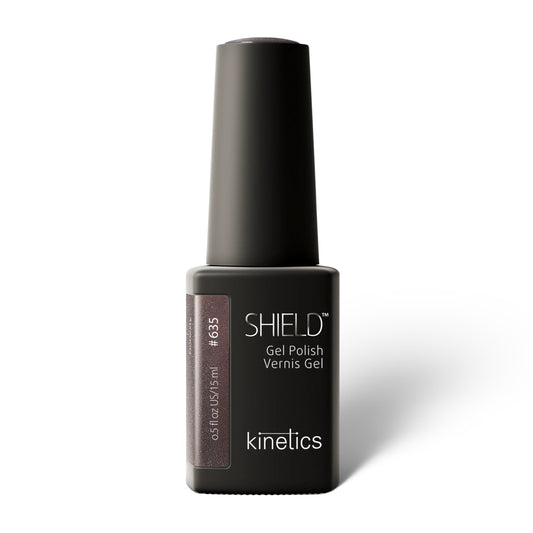 Kinetics SHIELD Gel Polish #635 HONESTY 15ml – silberner Schimmer UV Nagellack, HEMA-frei