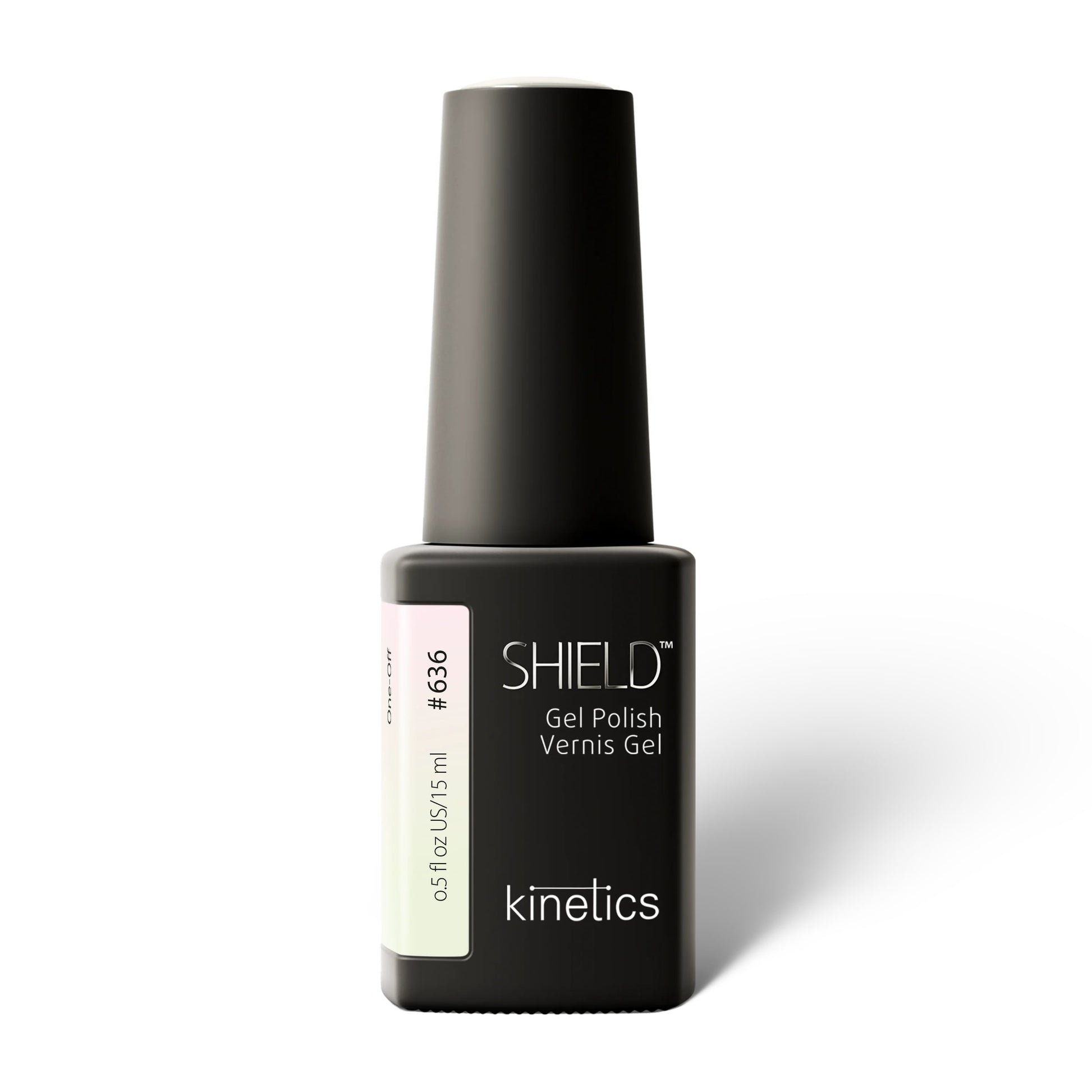 Kinetics SHIELD Gel Polish #636 ONE-OFF 15ml – schimmernde Perle UV Nagellack, HEMA-frei