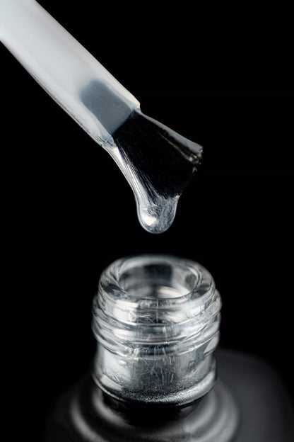 Kinetics SHIELD Fiber Base, 15ml – Усиленная фибер база для гель-лака с микроволокнами, прозрачная