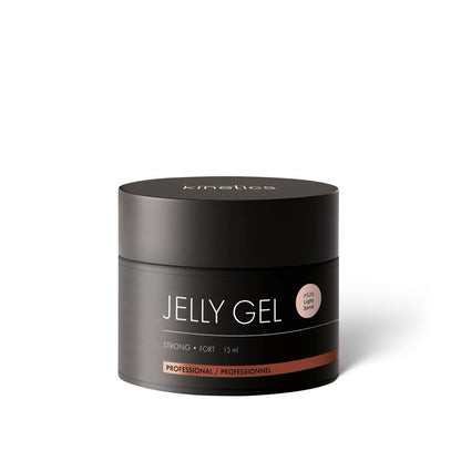 Kinetics Jelly Gel Strong #929 Light Sand – Starkes Builder Gel in Sandbeige für ultralange Nägel 15ml
