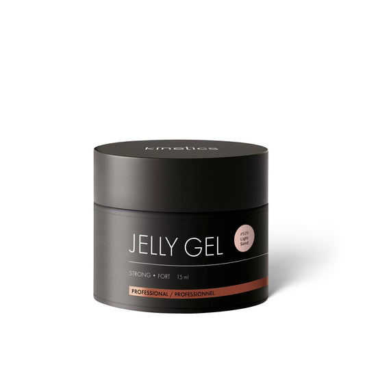 Kinetics Jelly Gel Strong #929 Light Sand – Starkes Builder Gel in Sandbeige für ultralange Nägel 15ml