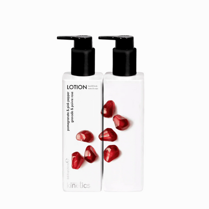 Kinetics Hand- & Körperlotion Pomegranate & Pink Pepper 250ml – orientalischer Duft mit Granatapfel und Rosa Pfeffer