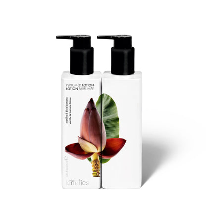 Kinetics Hand- & Körperlotion Vanilla & Blue Banana 250ml – tropisch-fruchtiger Duft mit Banane, Orange & Vanille