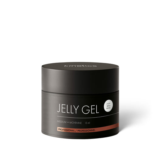 Kinetics Jelly Gel Medium Milky White #906 – Formstabiles Builder Gel in Milchweiß 15ml