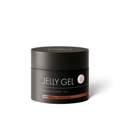 Kinetics Jelly Gel Medium Light Rose #928 – Formstabiles Builder Gel in zartem Rosé 15ml