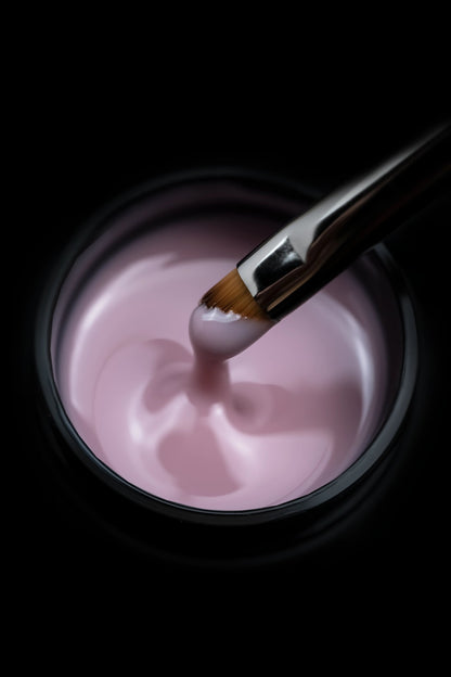 Kinetics Jelly Gel Medium Light Rose #928 – Нежно-розовый Builder Gel, сохраняющий форму