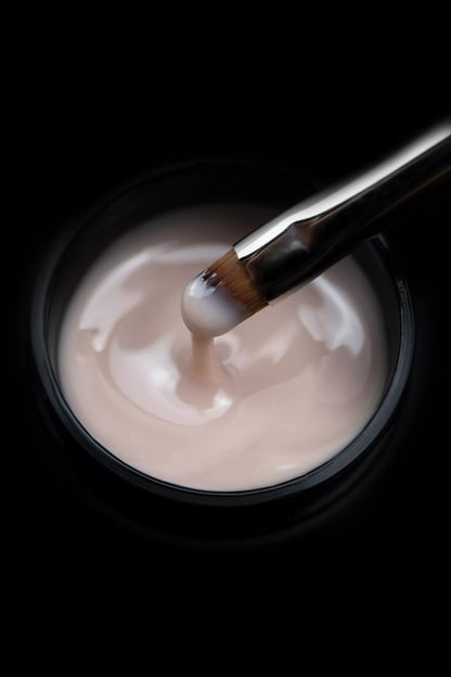 Kinetics Jelly Gel Medium Light Sand #929 – Светло-песочный Builder Gel, сохраняющий форму