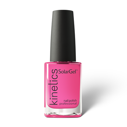 Kinetics Nail Polish SolarGel #066 HOT SPOT 15 ml – klassischer Nagellack in Himbeer-Pink